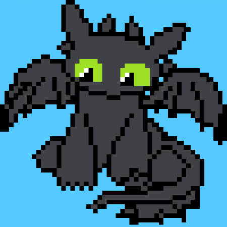 Пиксельный Беззубик