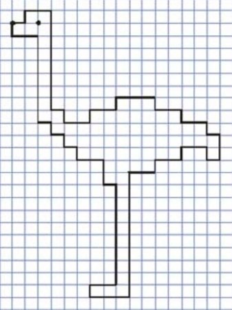 Рисунки по клеточкам