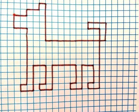 Клеточки для рисования по клеточкам