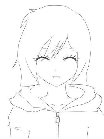 Легкое срисовывание аниме