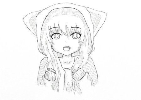 Маленькие рисуночки аниме