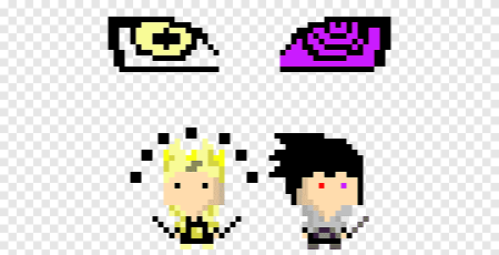 Саске Учиха пиксель