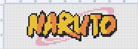 Схема фенечки Наруто