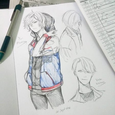 Зарисовки манги