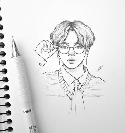 Скетчбук БТС