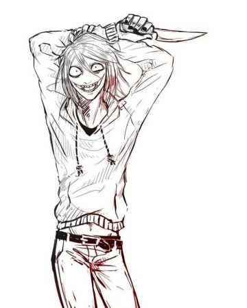 Рисунки для срисовки с кровью