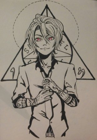 Раскраски аниме Канеки Кен