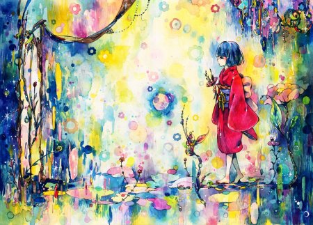 Рисунки акварелью в скетчбуке