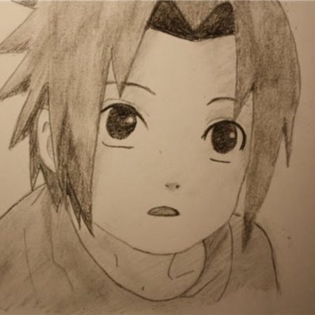 Саске рисунок