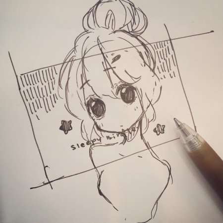 Аниме рисунки карандашом