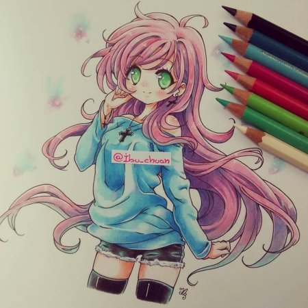 Аниме ручкой