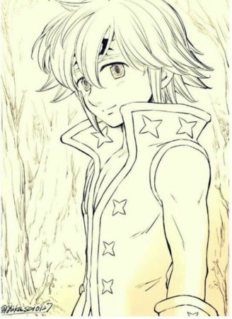 Meliodas аниме