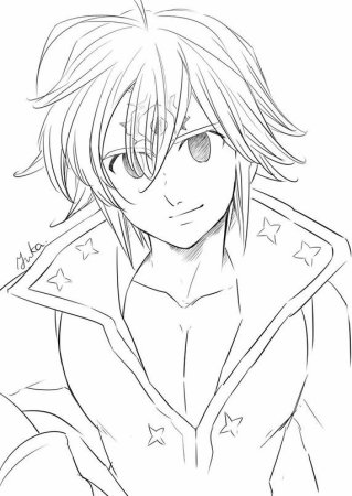 7 Смертных грехов рисовать Мелиодас