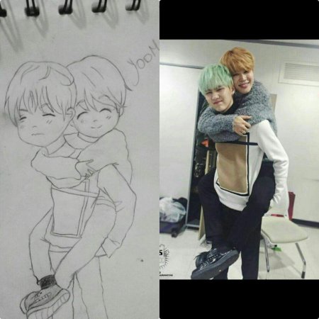 Чиби Тэхëн из BTS