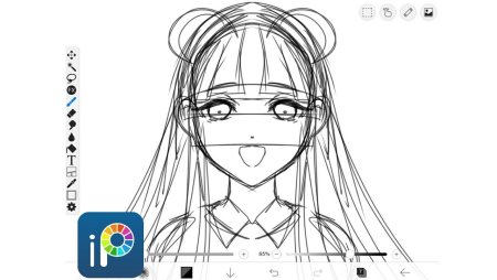 Наброски для рисования в IBISPAINT