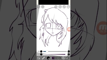 Наброски для рисования в IBISPAINT