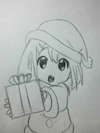 Рисунки простым карандашом аниме