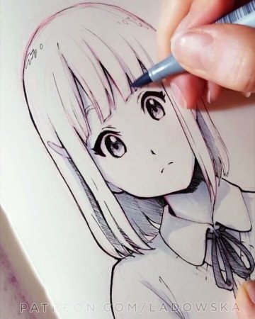 Идеи для рисования карандашом аниме