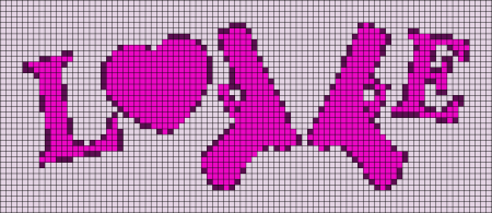 Рисунки по клеточкам надписи