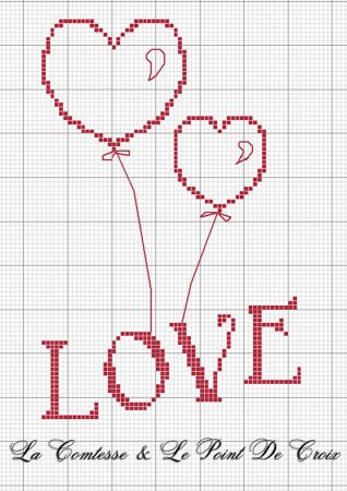 Схемы вышивки крестом лёгкие