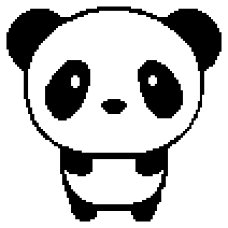 Раскраски милые пандочки