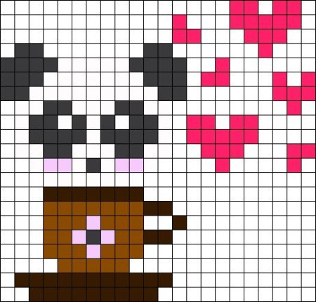 Маленькие фигурки по клеточкам