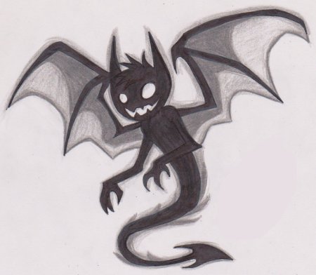 Демон для срисовки