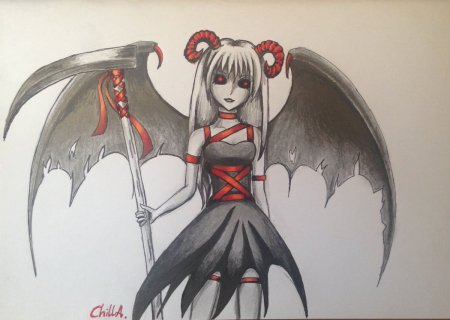 Аниме демоны для срисовки