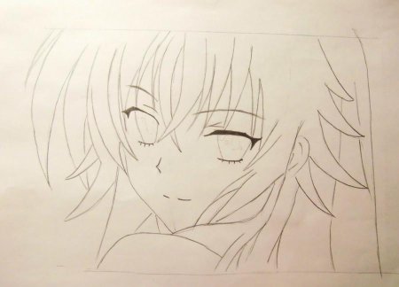 Аниме карандашом ангелы и демоны