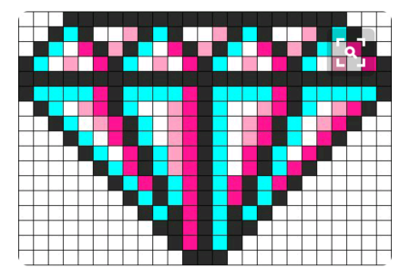 Рисунки по клеточкам для ЛД