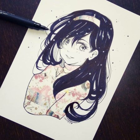Скетчбук. Аниме