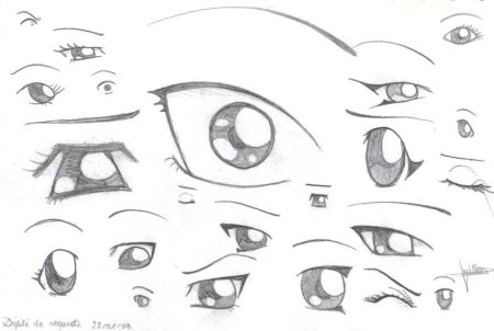 Как нарисовать портрет аниме поэтапно