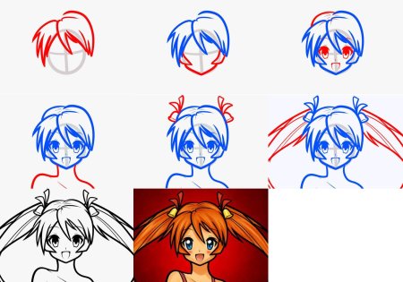 Уроки рисования аниме