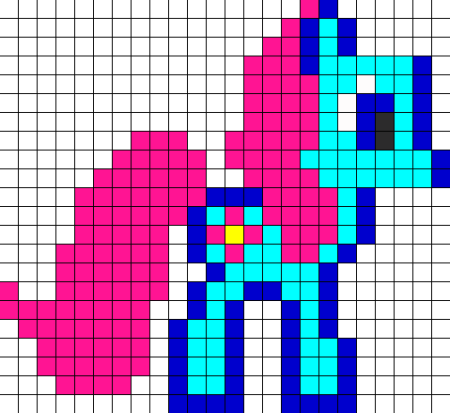 Крестики с Пинки Пай