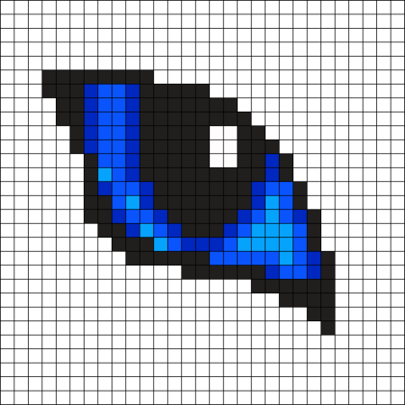 Рисунки по клеточкам глаза