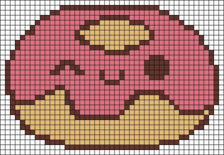 Пирожное по клеточкам