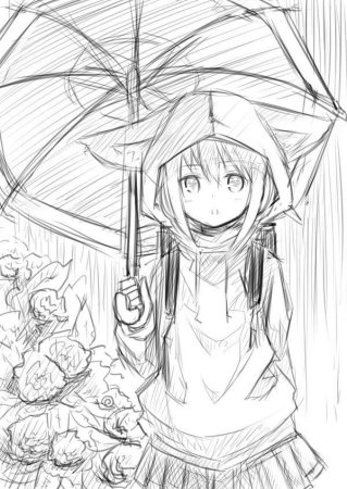 Скетчи аниме