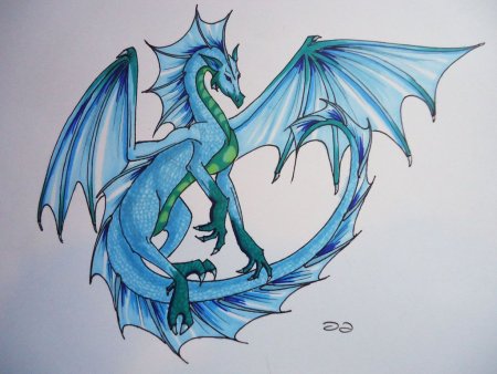 Рисунок дракона для срисовки