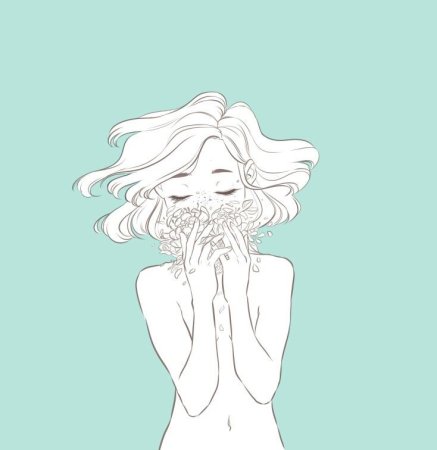 Нарисовать девушку Эстетика