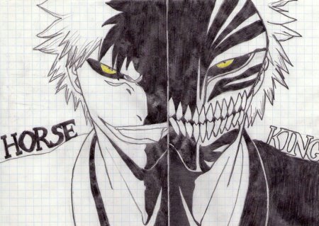 Рисунки для срисовки аниме Блич