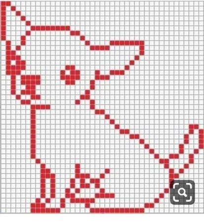 Рисунки по клеточкам для вышивания