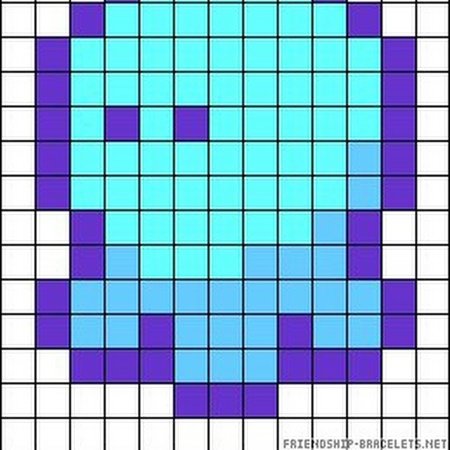 Рисунки по клеточкам лёгкие