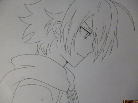 Убийца акаме Тацуми для срисовки