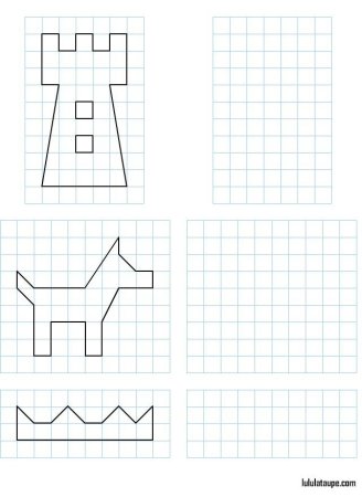 Рисование. Потклетоскам для детей