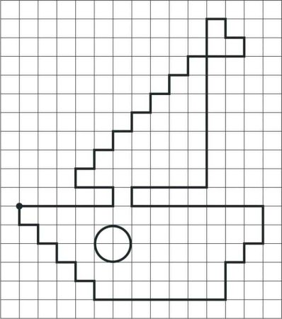 Графический диктант Кенгуренок