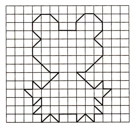 Сложные узоры по клеткам