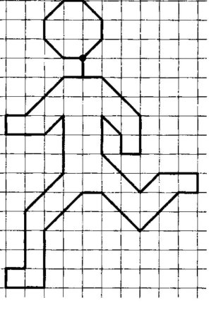 Графический диктант курица