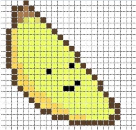 Рисунки в клеточку