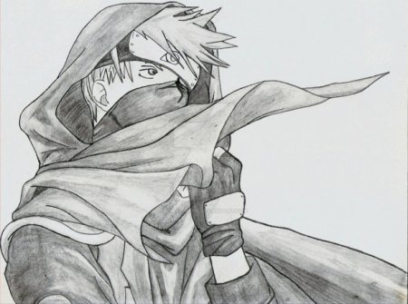 Крутые рисунки карандашом аниме