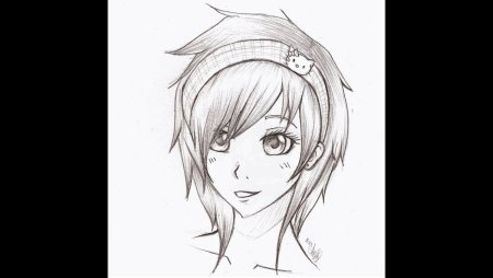 Крутые рисунки людей для срисовки аниме